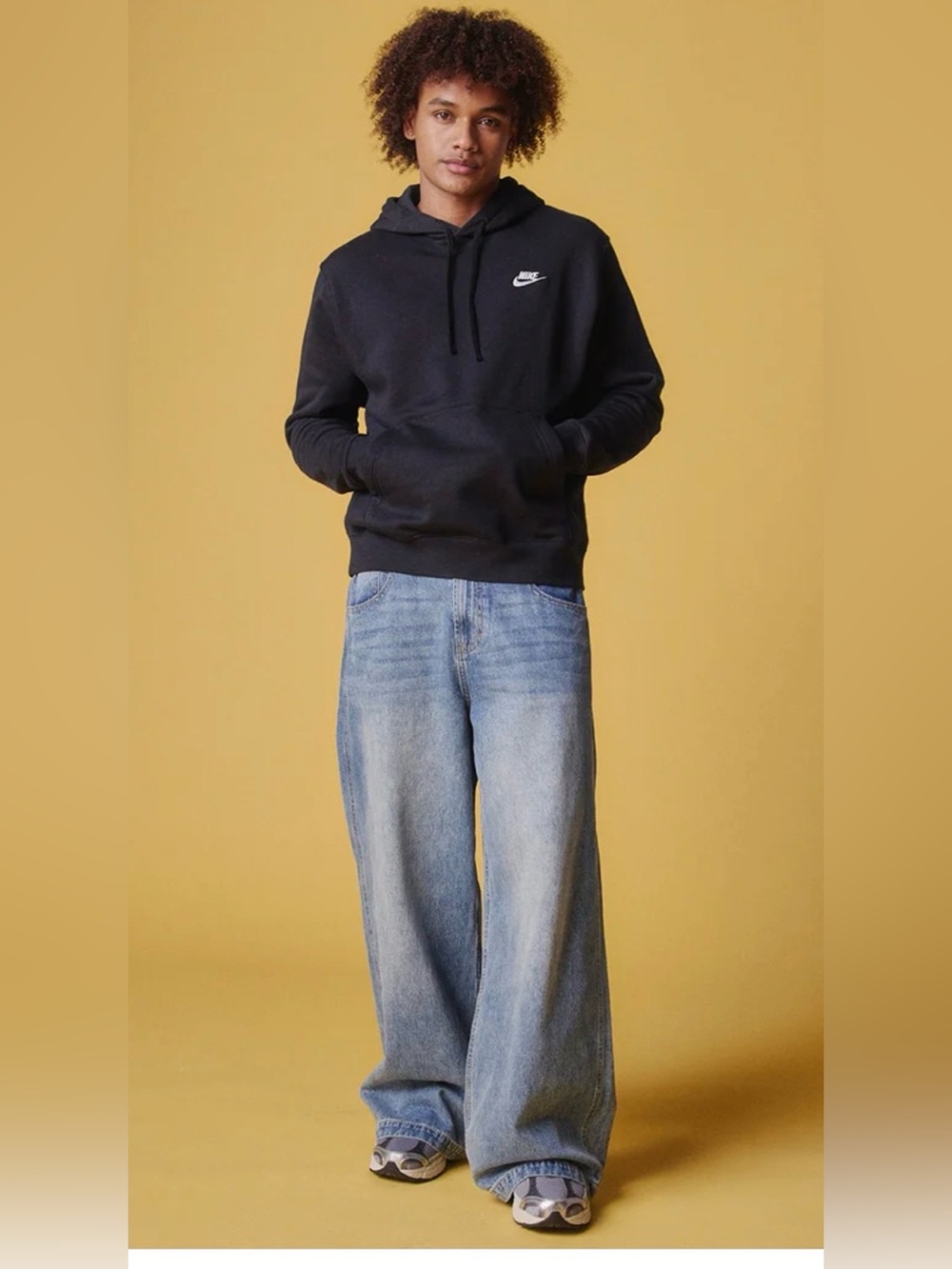 RSQ Light Blue Ultra Baggy Denim Jeans